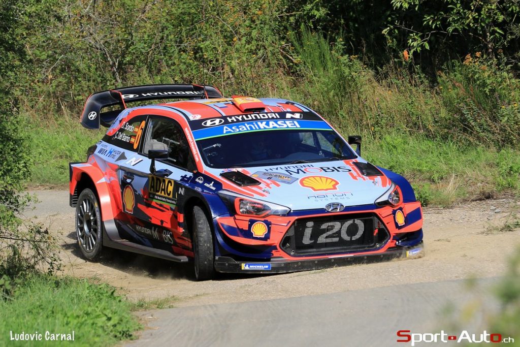 WRC - Dani Sordo heads the Hyundai trio after a strong Saturday for the Spaniard