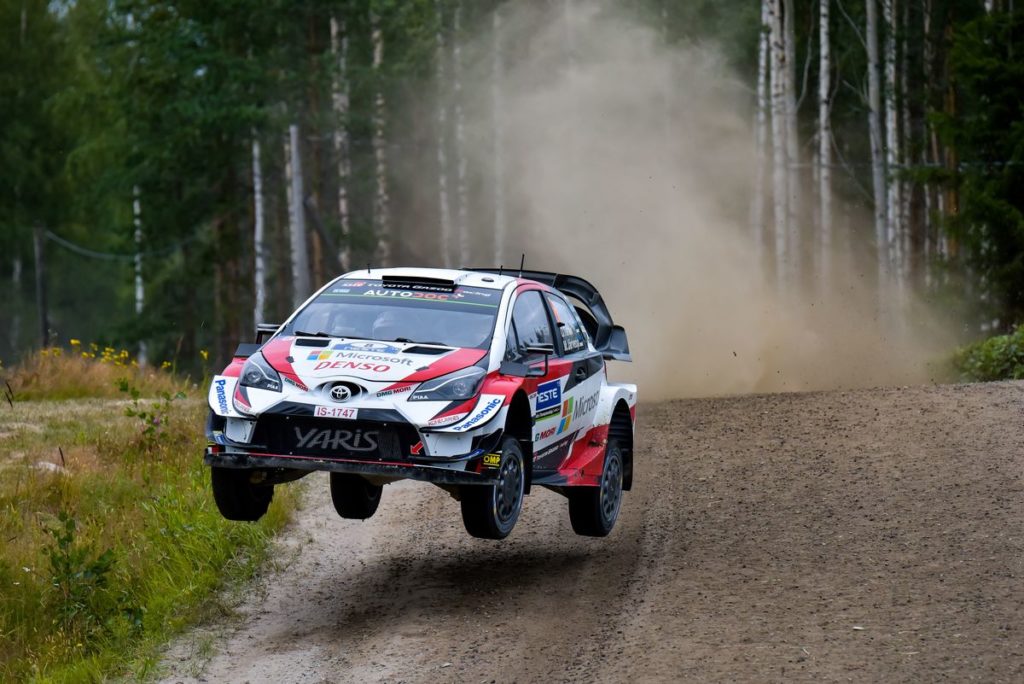 WRC - Tänak takes over on top for Toyota Gazoo Racing