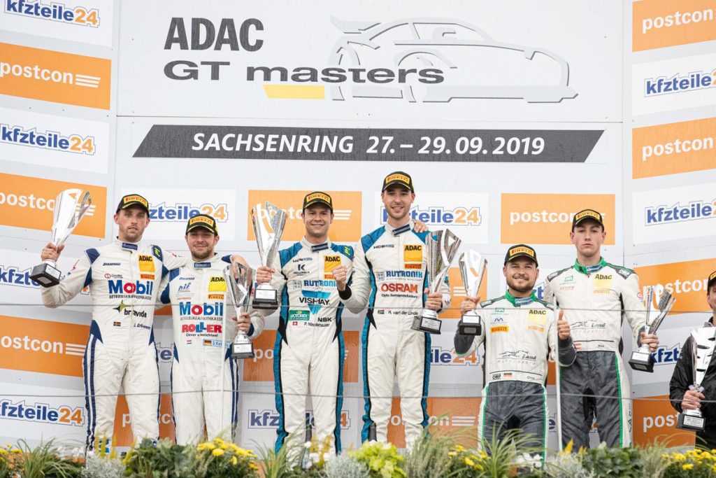 ADAC GT Masters - Champions Niederhauser and van der Linde victorious in finale - Team title for HCB-Rutronik Racing