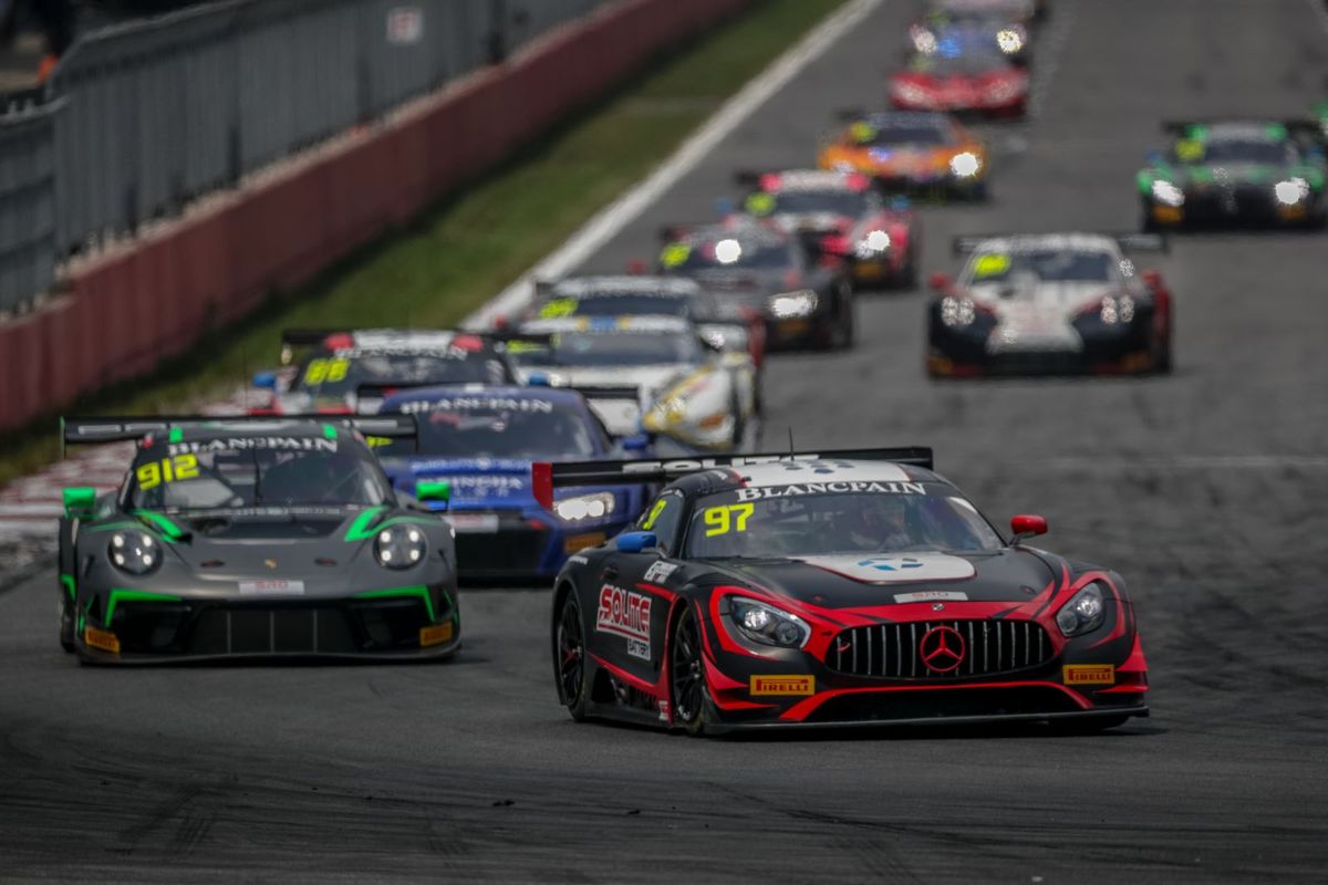 Five-way GT3 title battle to be settled in Shanghai
