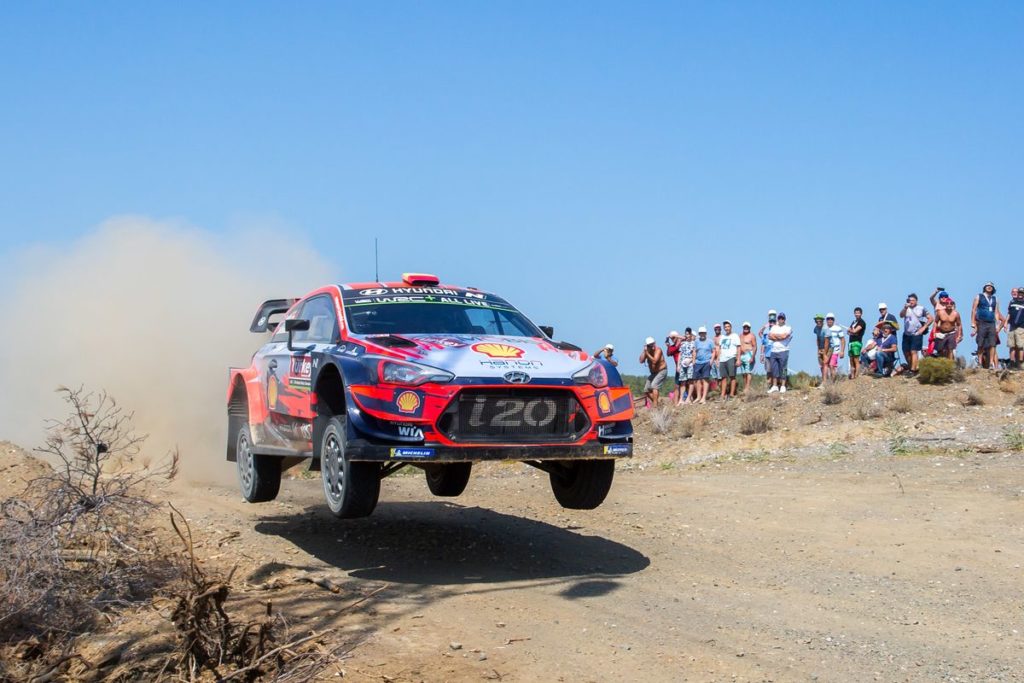 WRC - Hyundai Motorsport has maintained a provisional podium position despite another day of ups and downs in Rally Turkey