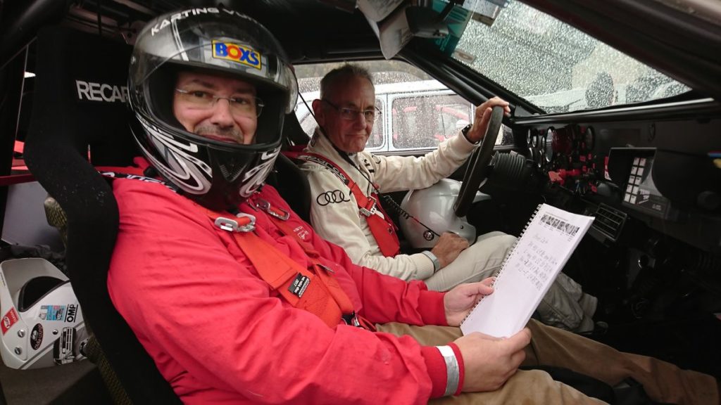 Aux côtés de Harald Demuth au Rallye international du Valais