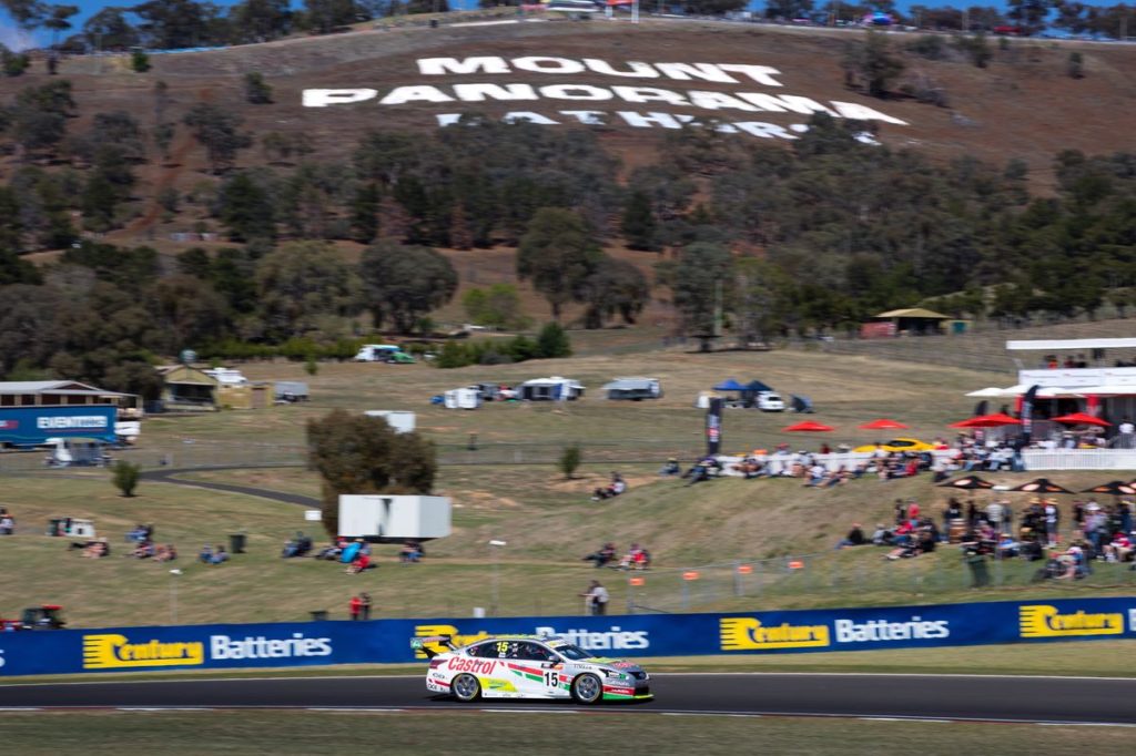 Supercars -  Rick Kelly sets his quickest ever lap around Mount Panorama