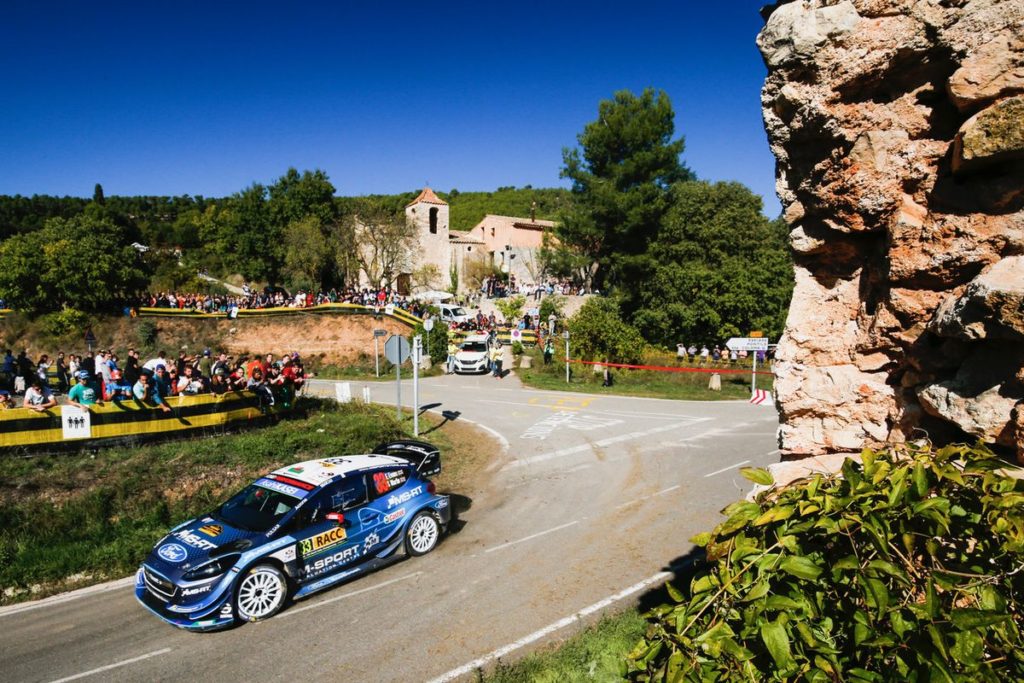 WRC - M-Sport Ford show potential in Spain