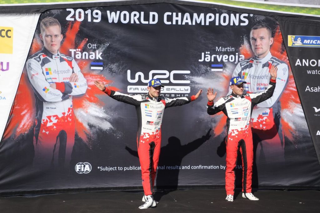 WRC – Ott Tänak champion 2019