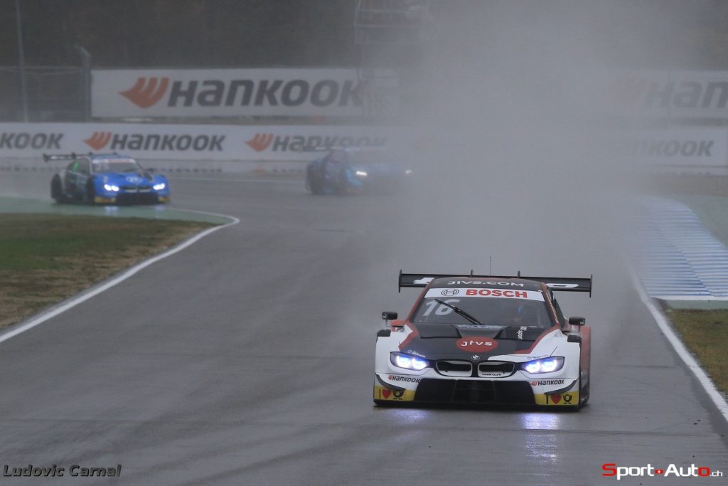 Turbulent, rain-soaked race to finish the DTM season: Glock best-placed BMW driver in fourth