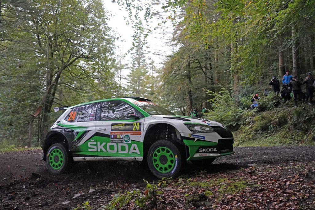 WRC - Škoda’s Jan Kopecký leads WRC 2 Pro from teammate Kalle Rovanperä