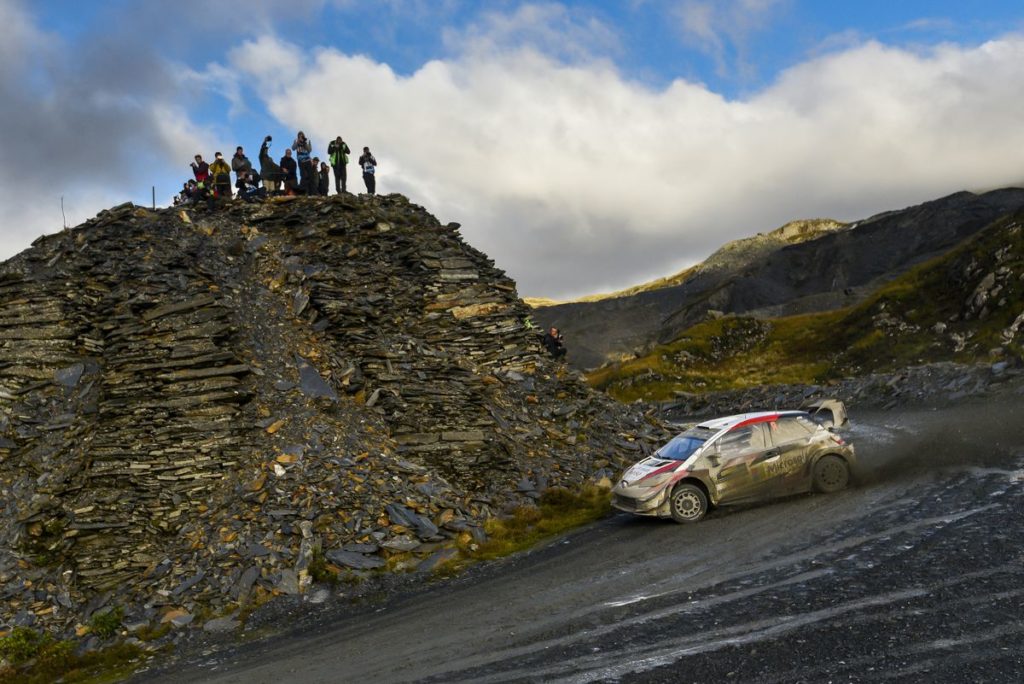 WRC - Tanak and Toyota Gazoo Racing on top into the final day in Wales