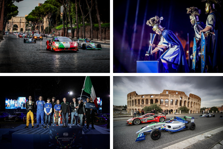 FIA Motorsport Games launches in Rome with spectacular parade and opening ceremony