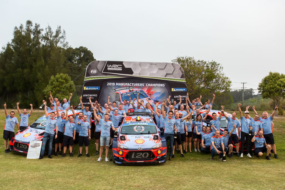 Hyundai Motorsport reflects on maiden WRC manufacturers’ title