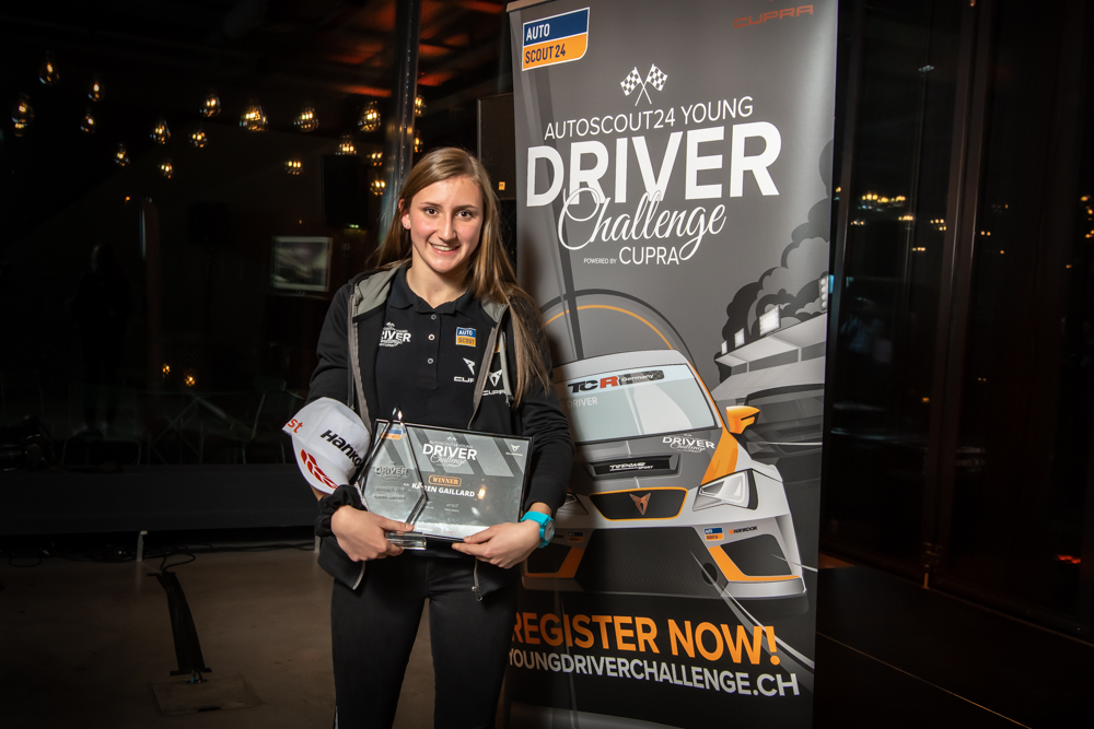 Karen Gaillard décroche la victoire au Young Driver Challenge