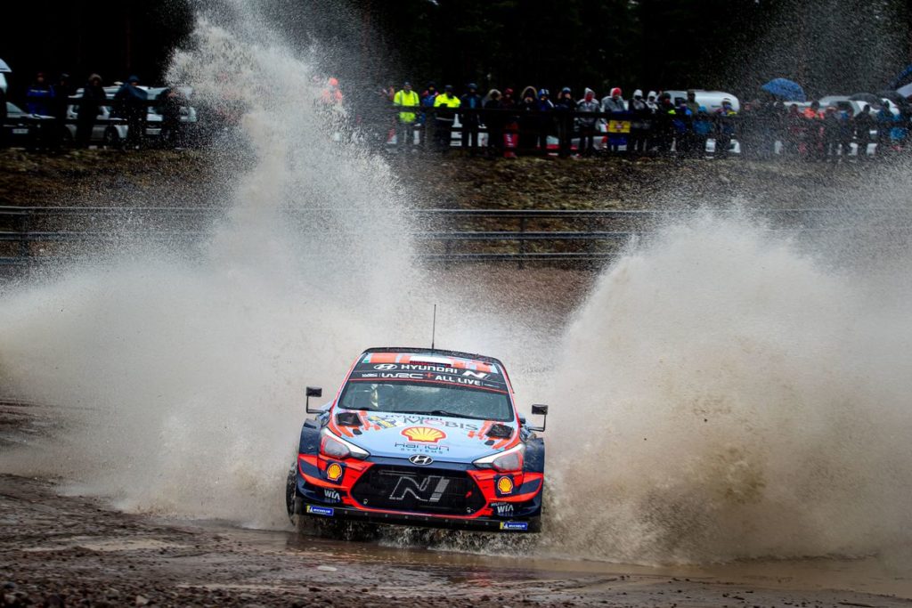 WRC - Hyundai Motorsport has claimed a second-placed podium result in a complicated Rally Sweden
