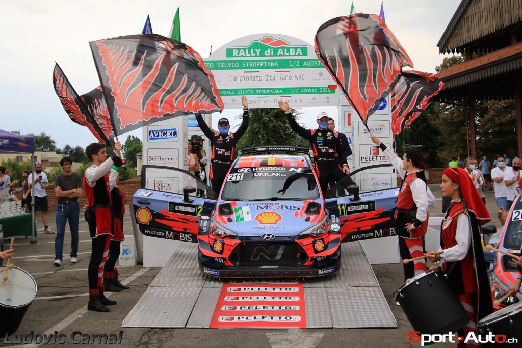 Rally Di Alba – Les Hyundai dominent l’épreuve, Top 20 pour Kim Daldini