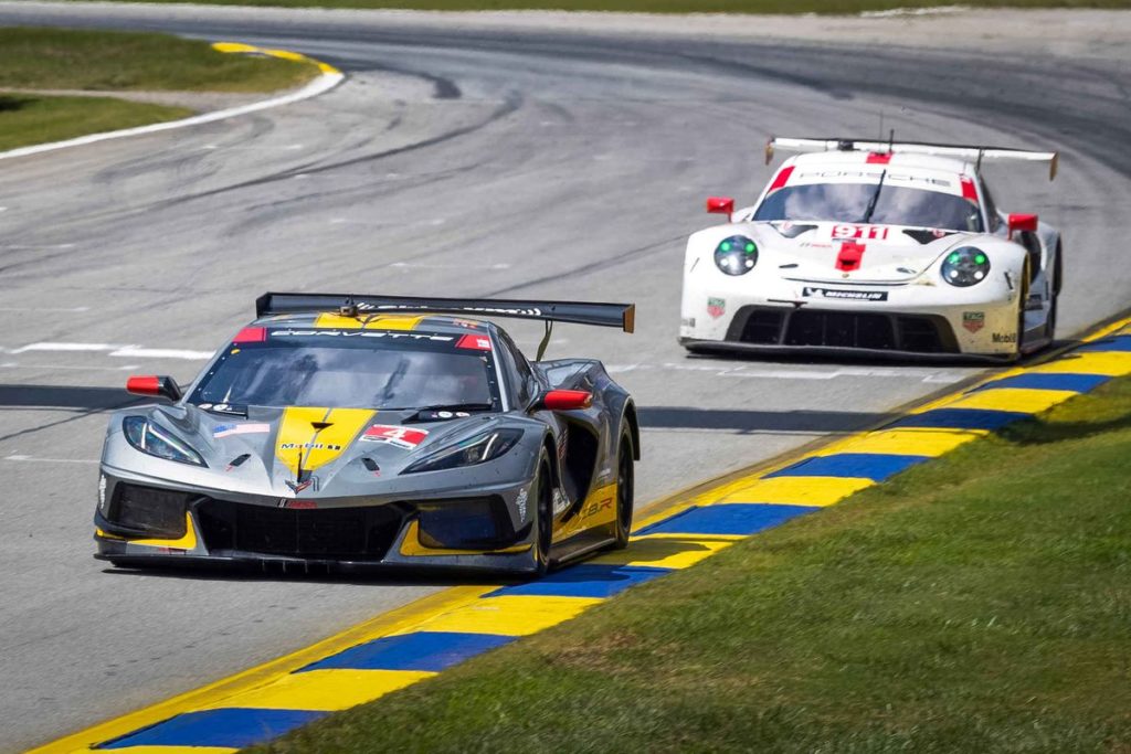 IMSA Petit Le Mans – Marcel Fässler au pied du podium en GTLM