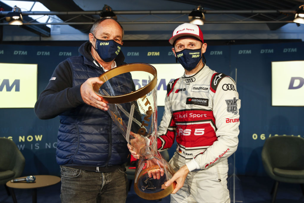 Der Champion bleibt Champion: René Rast feiert seinen dritten DTM-Titel