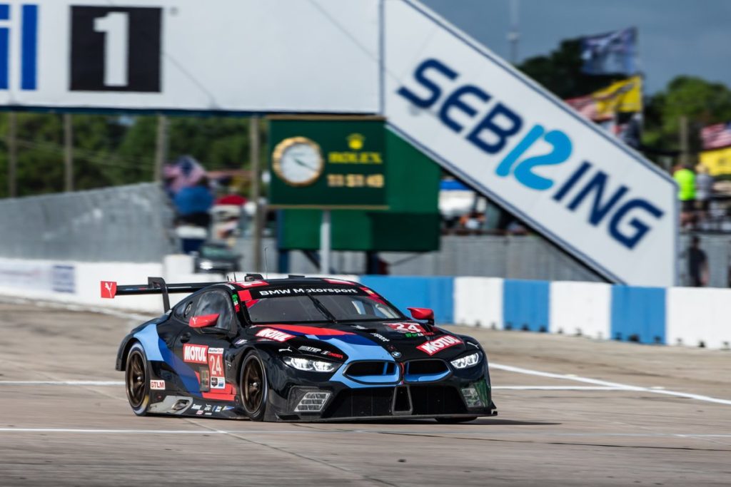 12 Hours Sebring: Title win in the Michelin Endurance Cup and runner-up positions in the GTLM championships for BMW Team RLL