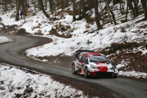 Rallye Monte-Carlo : Tanak en tête à l'issue de cette première journée, Burri 25ème