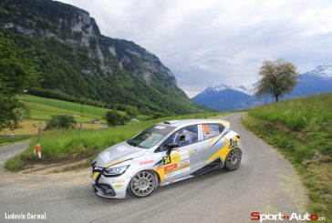 Rallye du Chablais :  Walter / Raincourt remportent le Trophée Michelin Suisse.