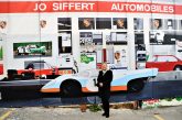 Inauguration de la fresque du garage de Jo Siffert