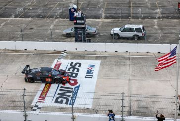 Rutronik Racing décroche sa première victoire en 24H Series lors des 24H Sebring, Daniel Allemann sur le podium