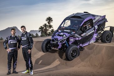 Jérôme de Sadeleer au départ du Dakar 2022 au volant d'un Buggy
