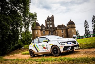 Laurent Reuche au Rallye Castine Terre d’Occitanie dans le peloton du Clio Trophy