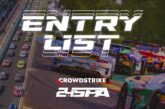 Une liste des engagés record avec 72 voitures pour l’édition 2023 des CrowdStrike 24 Hours of Spa