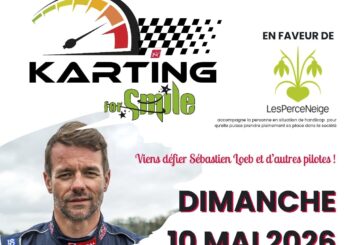 Karting for Smile : la solidarité au Karting de Vuiteboeuf  le dimanche 10 mai  !