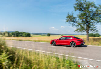 Essai - Porsche Taycan MY27 avec e-Shift